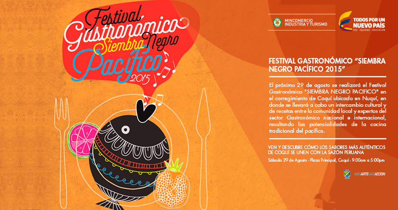 Festival Gastronómico “Siembra Negro Pacífico 2015”