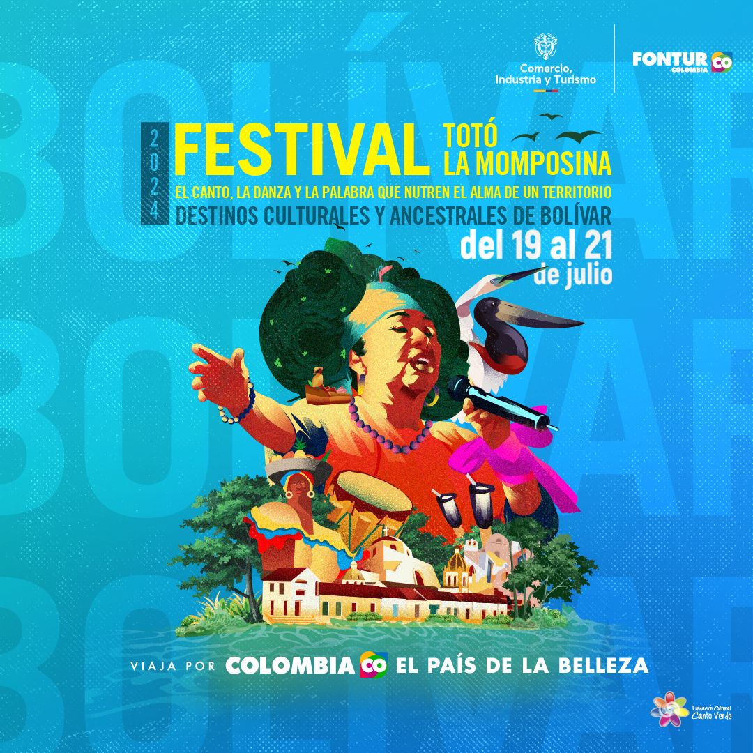 Arranca el Festival Totó la Momposina, una tradicional fiesta del folclor bolivarense