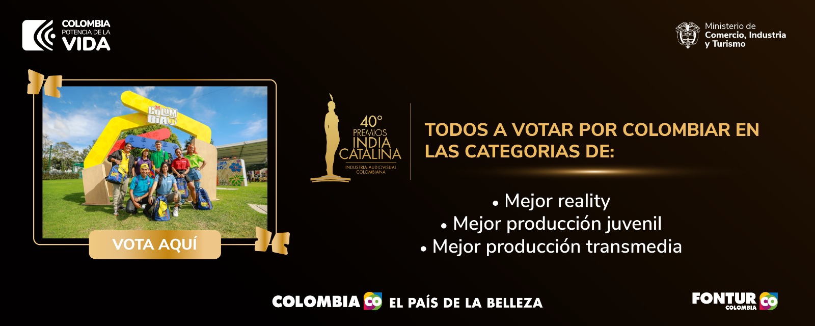ColombiaR Premios India Catalina
