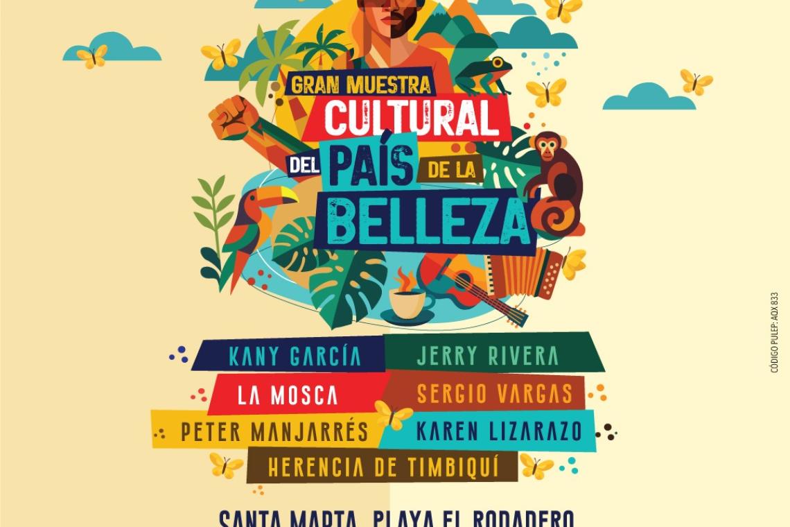 Colombia une a Latinoamérica y Europa con la Gran Muestra Cultural del País de la Belleza