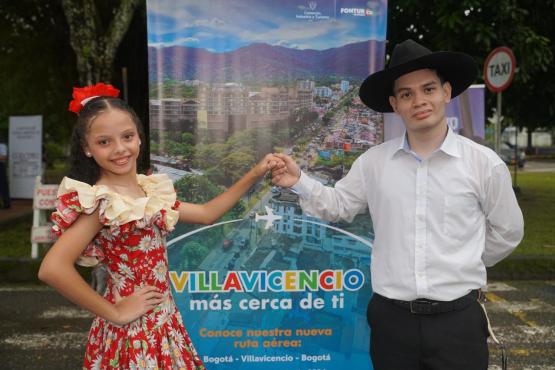 Activación del país de la belleza en la nueva ruta de Satena Bogotá- Villavicencio
